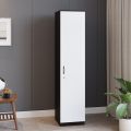 Wood Cupboard Wood Almirah 5 Shelves With Door Storage Cabinet, Cupboard Almari. 