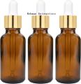 Amber 30ml Thick Glass Dropper Bottles for Perfume with Pipette Container Essential Oil Refillable Drop Container. 