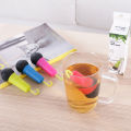 Microphone Shape Tea Infuser Non-slip Silicone Dishwasher Safe Tea Strainer Tea Accessories. 