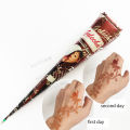 GOLECHA Black Brown Red White Henna Cones Indian Henna Tattoo Paste For Temporary Tattoo Body Art Sticker Mehndi Body Paint. 