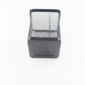 2 Pack Pen Holders, Metal Pencil Holder,Pen Organizer for Desk Office,Three Colors Silver,Black and Pink, Two Kinds of Shapes:Circular and Square (Black). 