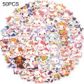 Cartoon Cow Sticker Colorful Cartoon Cow Stickers Fun Animal Decals for Kids Skateds Luggage More Waterproof Vinyl Art Decoration for Diy Projects Perfect Reward Stickers for Southeast Asian. 