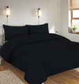 Elegant Dyed Color 100% Cotton Bedsheet with 2 Pillow Covers for Bedroom TULIPS. 