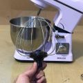 Multi functional Kitchen Mixer 1000 Watt Stand Mixer a5L with Bowl For Commercial Or Home Use Beater Hook Whisk Pulse Function and Turbo Speed Control Dough Mixer-Atha ghoondny wala machine Commercial Table Egg Beater Note Random Color Will Be Shipped. 