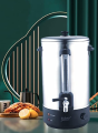 Wtrtr 30L Electric Water Boiler, Commercial Insulation Bucket Electric Hot Water Pot Stainless Steel Insulation Cask Milk Tea Kettle Large Capacity. 