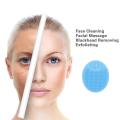 Portable Mini Facial Cleaning Mat Pad Scrubber Silicone Face Cleansing Brush. 