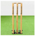 Spring Back Cricket Stumps - 28in ICC Regulation Stumps for Cricket | Club & Pro Styles | Spring Back Wickets & Bails | Freestanding Cricket Set for Seniors/Cricket wicket. 