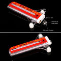 MeterMall Leds Bicycle Spoke Lamp Colorful Patterns Bicycle Wheel Light Cycling Signal Warning Flashlight. 