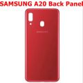 Samsung A20 Back Battery Cover Rear Door Housing Case For Samsung A20 Back Battery Cover Replacement. 