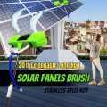 Solar Panel Cleaning Brush – 20ft Extendable Rod for Easy and Efficient Cleaning. 