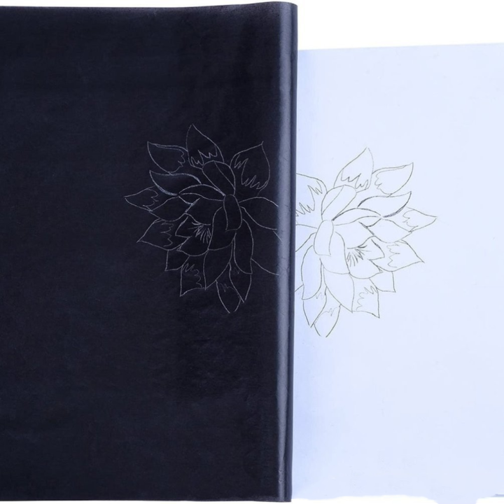 Graphite Paper Blue Reusable Image Paper Tracing Paper Carbonless Copy Paper Graphite ...
