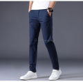 Pure Cotton Jeans Pants in Blue Color for men and Young Boys- Youth Pants. 