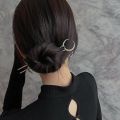 New Hairpin Hair Sticks Minimalist Black Moon Trendy Vintage Metal Hair Accessories Headwear Hairstyle for Women Jewelry H050. 