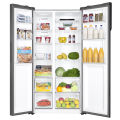 Haier 22 Cu Ft / Side by Side Digital Inverter / HRF-622ICG ( Twin Inverter Technology + Digital Control Panel + Turbo Fan + Longer Freshness + DEO freshness + Inverter Compressor +  Glass Doors ) Chocolate Colour / Refrigerator / 10 Years Warranty. 