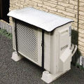 Sunscreen Aluminium Foil Air Conditioner Cover Silver Air Conditioner Protective Waterproof Dust Cover Outdoor. 