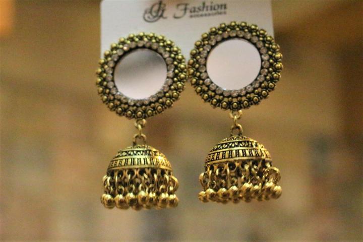 Gold%20Drop%20Earrings%20For%20Girls%20tatanium%20Tassel%20earring%20Jhumka%20Jhumkay%20Ear%20rings%202019%20Style%20Traditional%20high%20quality%20metal%20-%20Image%203