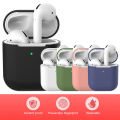 3 pcs/set For Apple AirPods 2 Wireless Charger Protective Silicone Case Cover Accessories. 