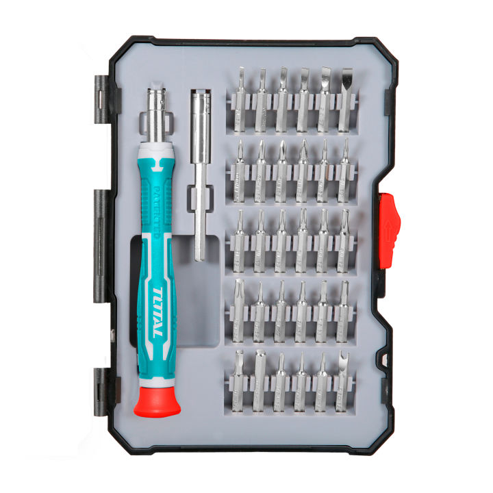 TOTAL 32pcs Precision Screwdriver Set for iPhone and ipad TACSD30326