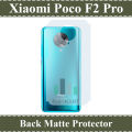 Xiaomi Poco F2 Pro Soft Skin Fiber Sheet Back Matte Protector For Xiaomi Poco F2 Pro. 