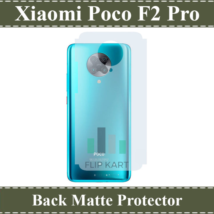 Xiaomi Poco F2 Pro Soft Skin Fiber Sheet Back Matte Protector For Xiaomi Poco F2 Pro