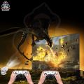 HCS350 MAX & PRO Game Combo Projector with Controllers Native 720P support 4K Android 11 Wifi6 BT5.0 Home theater Game projector for home. 