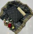 Wedding Dress  9mm Organza Mirror Work Dupaata Silk Boti Shirt Masoori Trouser. 