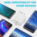 Original Google Charger 30W USB-C Charger and Cable - Compatible with Google Pixel 7 Pro/6a/8a/9 Pro Series and Other USB-C Devices - Fast Charging Pixel Phone Charger - USB-C to USB C Sync Charge Cable Included. 