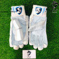 SG Test White batting gloves High Quality Cricket Batting Gloves Premium edition cricket gloves edition by Beynaam online store. 