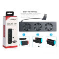 DOBE N- Switch OLED External Dock Set Cooling Fan Cooling Stand Cooler with 3 Fans Cooling Fan for Nintendo Switch NS Original Stand Game Console Dock Cooler. 