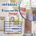 Pack of 2 - Multipurpose 5 layer Colorful Hangers. 