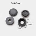25 Pieces Hinged Plastic Screw Cap Cover Fold Snap Protective Cap Button For Car Furniture Decorative Nuts Cover Bolts Hardware. 