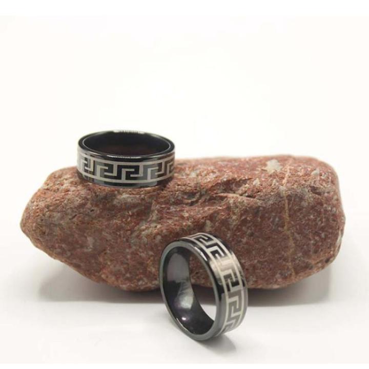 Versace Stainless Steel Ring For Mens and Boys