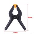 6Pcs/Lot 3Inch A-Shape Plastic Nylon Adjustable Woodworking Clamps For Spring Clip Photo Studio Background Clamp DIY Tools. 