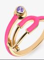 Creative and New Fashionable Stethoscope Ring for Girls and Women – Personalized Medical Equipment Enamel Ring | Stylish Medical Stethoscope Ring for Healthcare Professionals | Medical Enamel Stethoscope Ring with Crystal – Luxury Medicine Jewelry for Doc. 