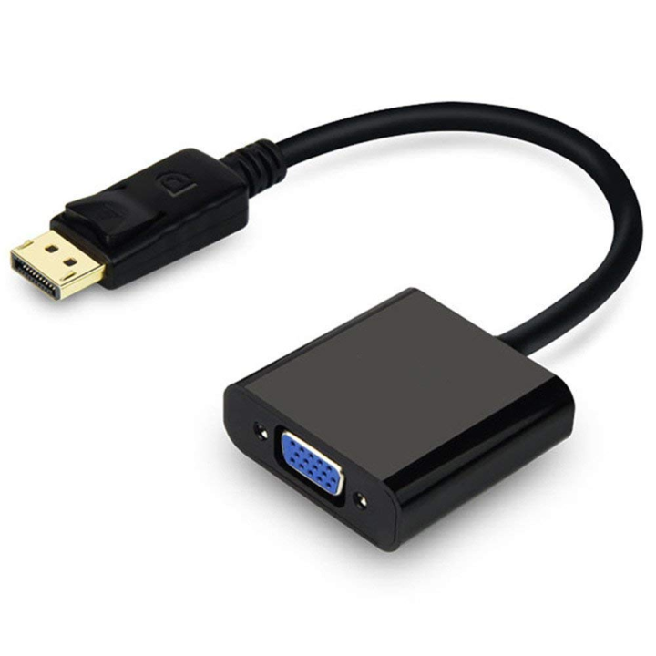 DISPLAY Port to VGA Converter - D-port To VGA Convertor DP Display Port Male To VGA Female Cable Converter Adapter DP-M to VGA-F | Convertor | Dport | VGA | D-port to VGA |