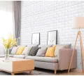 3D Brick Wall Stickers Self Adhesive Wallpaper Sheets 3mm  Peel and Stick Wall Brick Room Panels PE Foam High Quality Bricks Wallpaper. 