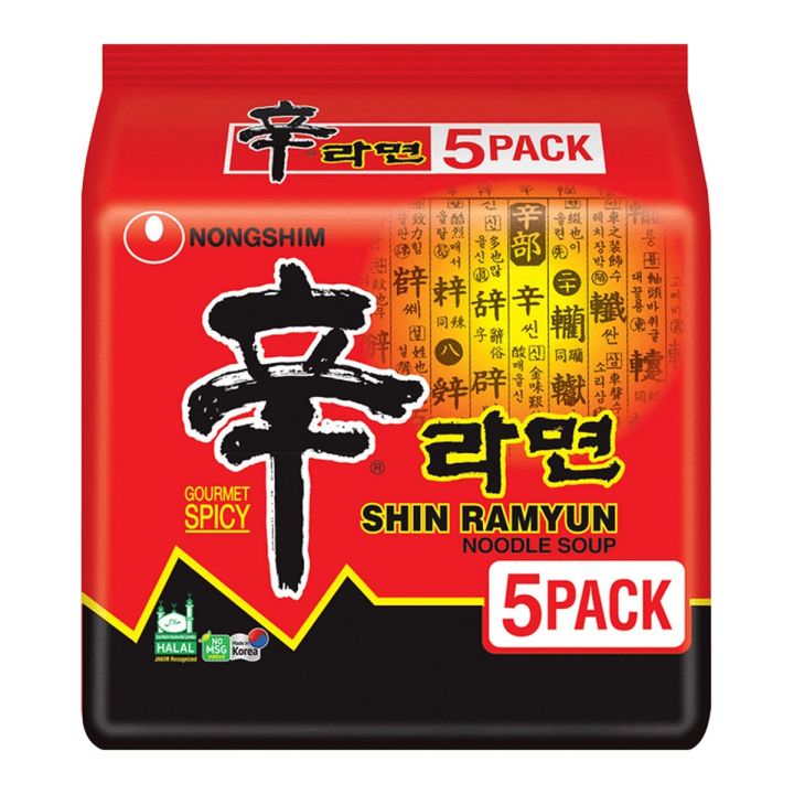 NongShim Shin Ramyun Noodles Spicy Family Pack