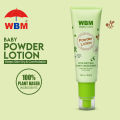 WBM Baby Powder Lotion - 80g | Prickly Heat Talcum Powder. 