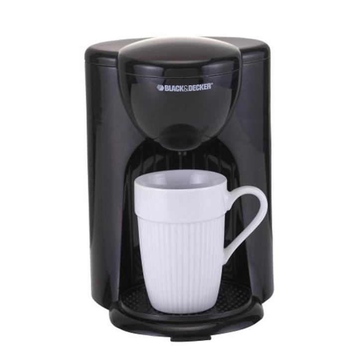 BLACK + DECKER DCM25 - 1 Cup Coffee Maker - Black