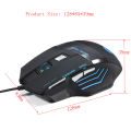 Mouse with fire key luminous 7D wired 868 colorful HXSJ A gaming mouse. 