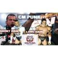 CM Punk Action Figures Short Hair and Long Haired Versions WWE and AEW. 
