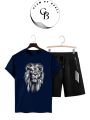 GLAM BY BAALI ARTICLE TWO PIECE TRACK SUIT T_SHIRT _SHORT_FABRIC SUMMER_c0de_2879. 