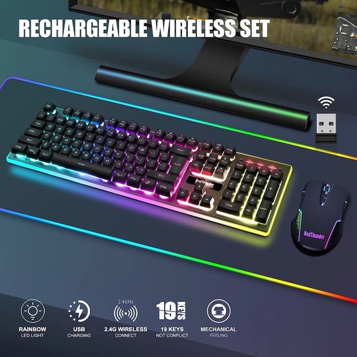 RedThunder%20K10%20Wireless%20Gaming%20Keyboard%20and%20Mouse%20Combo,%20LED%20Backlit%20Rechargeable%203800mAh%20Battery,%20Mechanical%20Feel%20Anti-ghosting%20Keyboard%20+%207D%203200DPI%20Mice%20for%20PC%20Gamer%20(Black)%20-%20Image%206