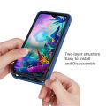 2023NEWHybrid TPU/PC Sky Case For LG G8X ThinQ Fundas Capa Two Layer Structure Shockproof Crystal Clear Shell Cover For LG V50s ThinQ. 