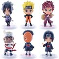 6 PCS naruto Anime Figurine Toys Japan Anime Naruto Figure PVC Action Figure Model Doll Figure Toys Collection Doll Toys Naruto Uzumaki Model Toys sasuke uchiha itachi naruto anime character anime. 