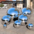 Diameter 19mm-300mm 304# Material 0.6mm Thickened Stainless Steel Hollow Mirror Garden Decorative Ball Boutique Float Ball BruberryBe. 
