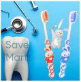 Pack of 6 - SUPER SOFT TOOTHBRUSHES FOR KIDS AND JUNIORS - CUTE TOOTH BRUSHES CARTOON SHAPED. 