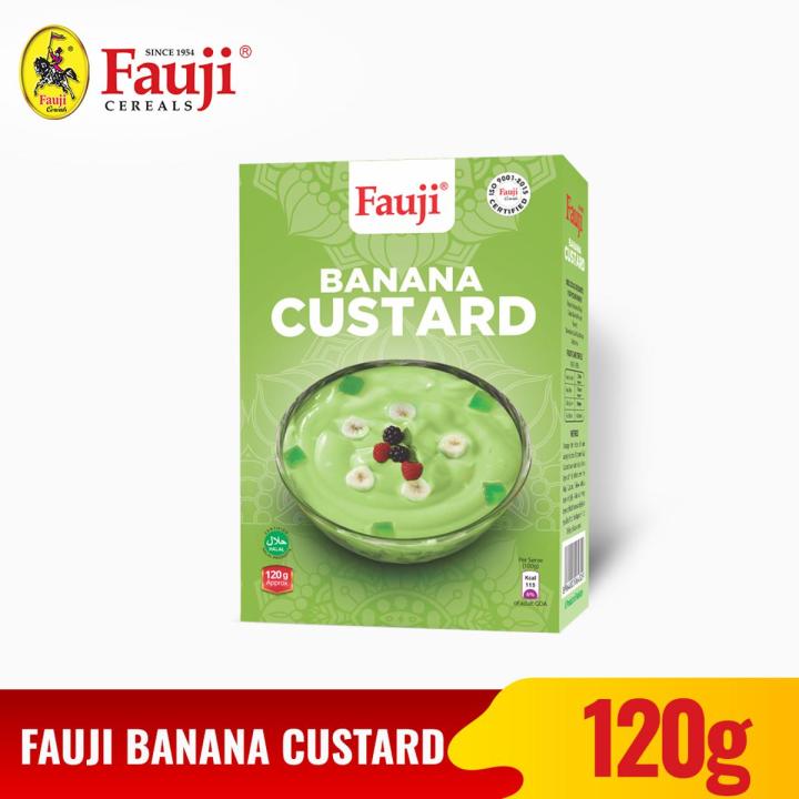 Fauji Banana Flavor Custard Powder-120 Grams