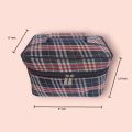 Classic Business Toiletry Bag Travel Cosmetic Bag, Made With Quality Parachute, Portable Water-proof Shaving Kit, Grooming Makeup Bag Pouch for Men & Women, Black. 
