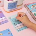 1 pack of 80 sheets cartoon bear cute index stickers Student office stationery notes Creative colorful little animal st. 